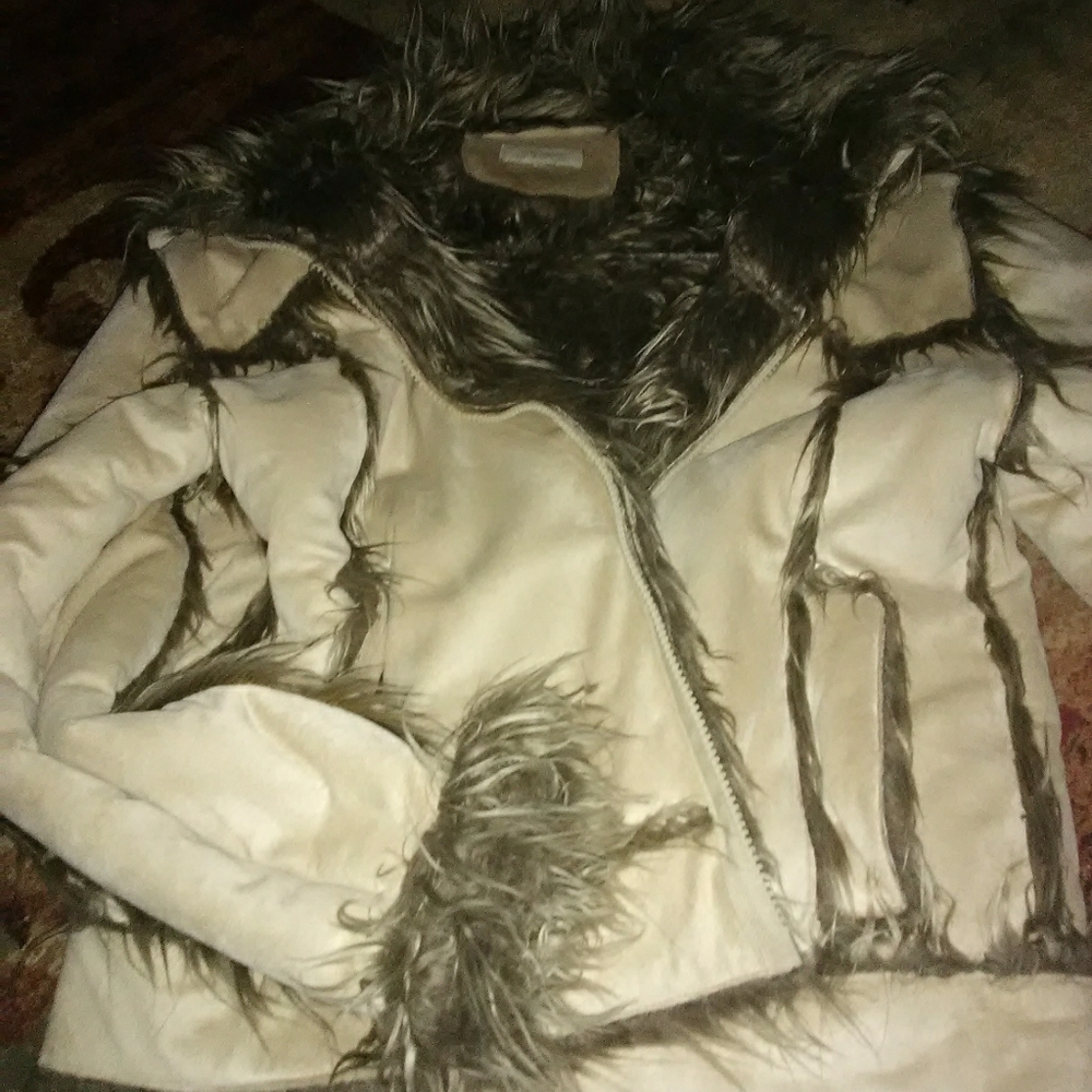 Beautiful faux suede coat
